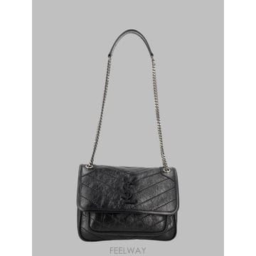 26FW 생로랑 숄더백 633160 0EN041000 BLACK
