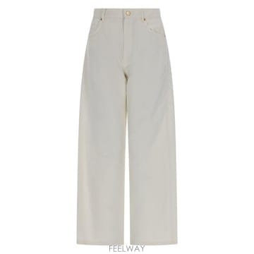 26FW 에스막스마라 스트레이트 팬츠 2619131083600 325001 WHITE