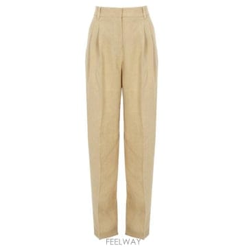 26FW 막스마라 스트레이트 팬츠 2616131032600 307028 BEIGE