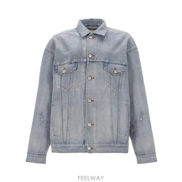 Balenciaga 26FW �߷��þư� ���ַ� �� ���� ��Ŷ 861410 TTWB14009 DENIM26FW �߷��þư� ���ַ� �� ���� ��Ŷ 861410 TTWB14009 D