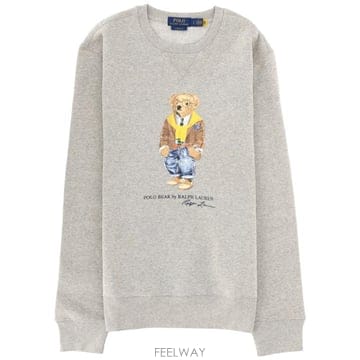 Ralph Lauren 26SS ���� �����η� ���� Ƽ���� 710P04977 002LOFTHEATHER HERITAGE BEAR G26SS ���� �����η� ���� Ƽ���� 710P04977 002LOFTHEATHE