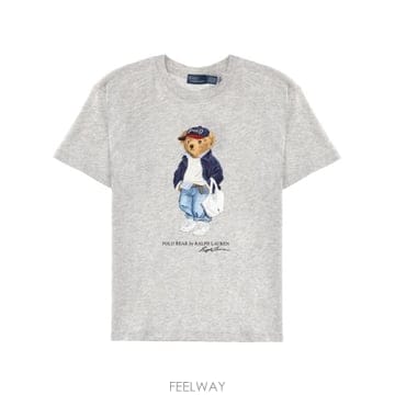 Ralph Lauren 26SS ���� �����η� ���� ���� ��ư Ƽ���� 211A96261 001LIGHTSMOKEHEATHER GRE26SS ���� �����η� ���� ���� ��ư Ƽ���� 211A96261 001