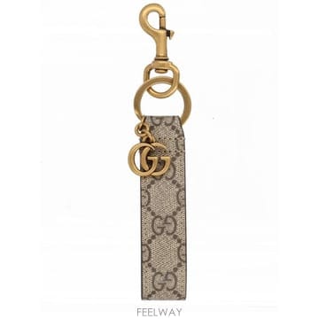 GUCCI 26FW ���� ��ũ Ŭ���� ���ǵ�� Űü�� 817017 JAAH48766 BROWN26FW ���� ��ũ Ŭ���� ���ǵ�� Űü�� 817017 JAAH48766