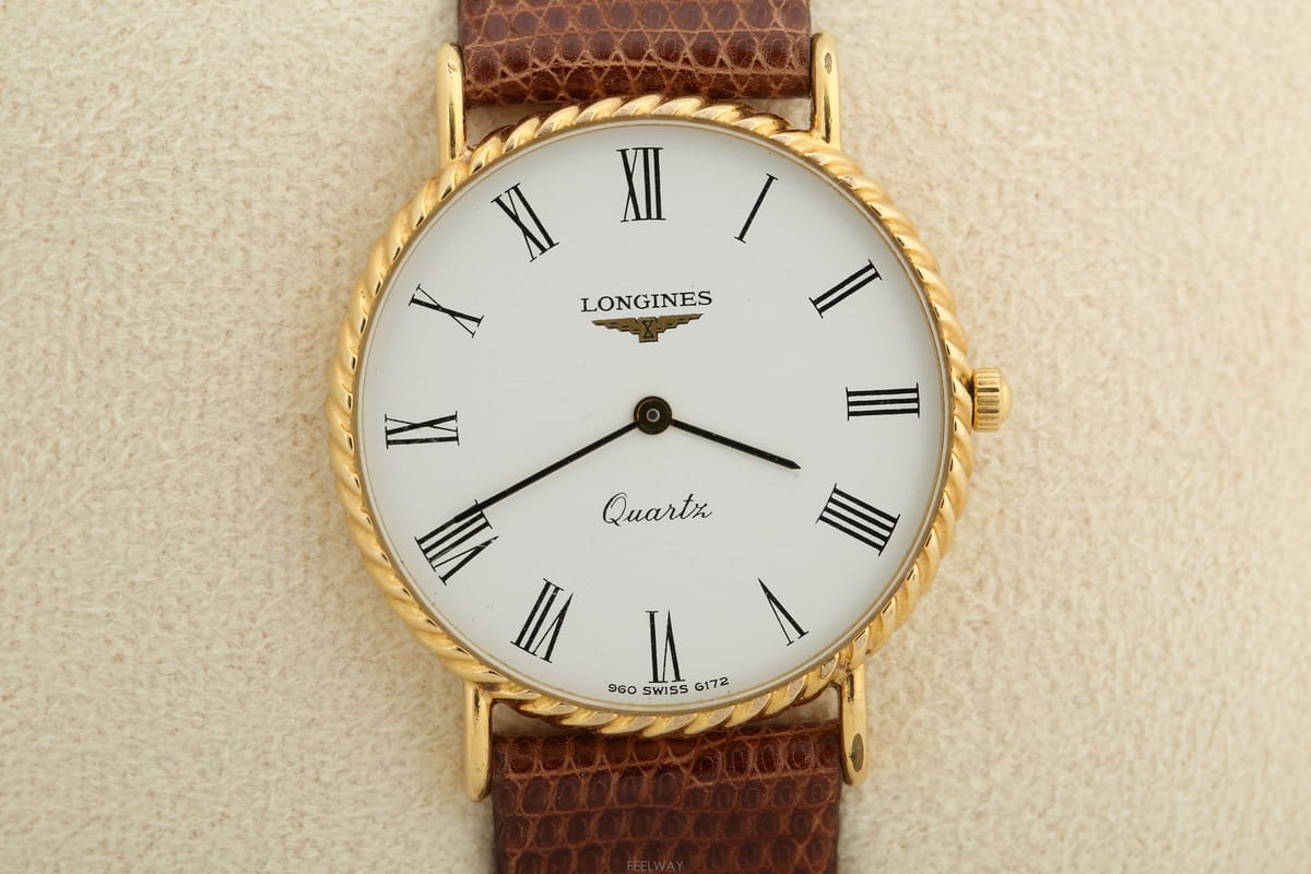 Longines ���� Longines ȭ��Ʈ ���̾� �ʹ�� ���̽� ��Ƽ�� ���� �ð� 6172���� Longines ȭ��Ʈ ���̾� �ʹ�� ���̽� ��Ƽ�� ���� 