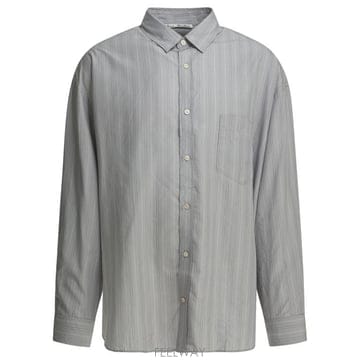 Acne 26FW ��ũ�� ��Ʃ��� ��Ʈ������ ��ư�� BB0698 AM4 GREY26FW ��ũ�� ��Ʃ��� ��Ʈ������ ��ư�� BB0698 AM4 GREY