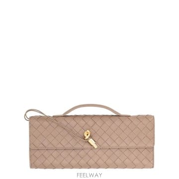 26FW 보테가베네타 안디아모 클러치 741511 VCPP32360 BEIGE