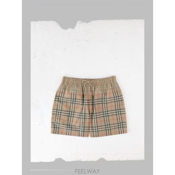 Burberry 26FW ������ �׶��̼� üũ �������� 8121695 B9368 BEIGE26FW ������ �׶��̼� üũ �������� 8121695 B9368 BEI