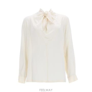 Max Mara 26FW �������� �ٵ�� ��ũ ����콺 2611111191600 143070 IVORY26FW �������� �ٵ�� ��ũ ����콺 2611111191600 14307