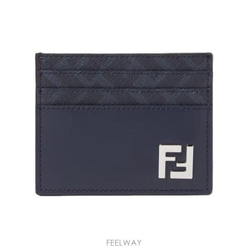 26FW 펜디 FF 스퀘어 카드 홀더 7M0164 AV86F1USH BLUE