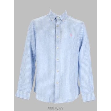Ralph Lauren 26FW ���� �����η� ���� ���� 710B15594 0057188BBLUEWHITE BABY BLUE26FW ���� �����η� ���� ���� 710B15594 0057188BBLUEWHI