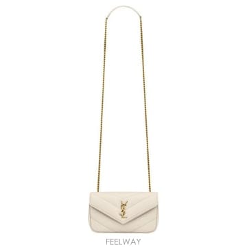 Saint Laurent 26FW ���ζ� ��� �̴� ����Ų 821749 AAEAX9207 IVORY26FW ���ζ� ��� �̴� ����Ų 821749 AAEAX9207 IVORY
