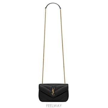 Saint Laurent 26FW ���ζ� ��� �̴� ����Ų 821749 AAEAX1000 BLACK26FW ���ζ� ��� �̴� ����Ų 821749 AAEAX1000 BLACK