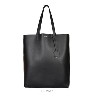 26FW 생로랑 볼드 쇼핑 백 676657 CSU0N1000 BLACK