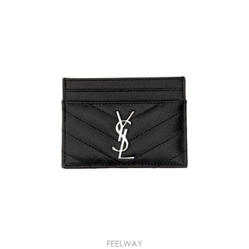 Saint Laurent 26FW ���ζ� ī���� ��Ʋ�� ī�� ���̽� 423291 BOW021000 BLACK26FW ���ζ� ī���� ��Ʋ�� ī�� ���̽� 423291 BOW02