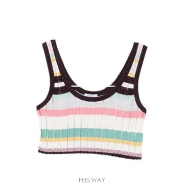 Alaia 26FW �˶��̾� �μҸ� Ƽ���� AA9H1569K226D 910 MULTICOLOR26FW �˶��̾� �μҸ� Ƽ���� AA9H1569K226D 910 MULTICOL