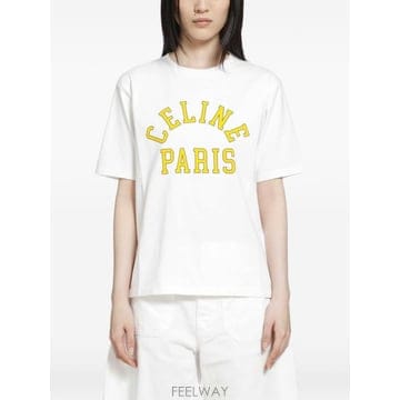 CELINE 26FW ������ ���� Ƽ���� RX0TF 1242GLQ2 WHITE26FW ������ ���� Ƽ���� RX0TF 1242GLQ2 WHITE
