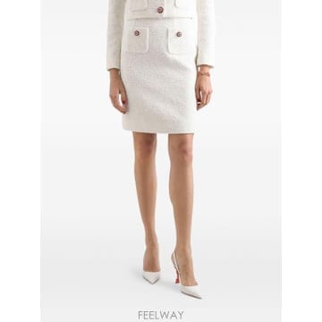 Dolce&Gabbana 26FW ��ü�ذ��ٳ� �̵� ��ĿƮ F4DE9Z HUMW9W0001 WHITE26FW ��ü�ذ��ٳ� �̵� ��ĿƮ F4DE9Z HUMW9W0001 WHITE