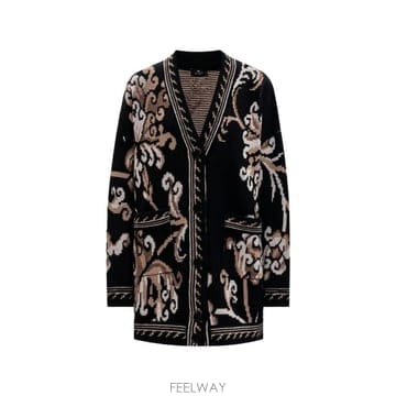 26FW 에트로 가디건 WRKE0159 AQ12UN0000 BLACK
