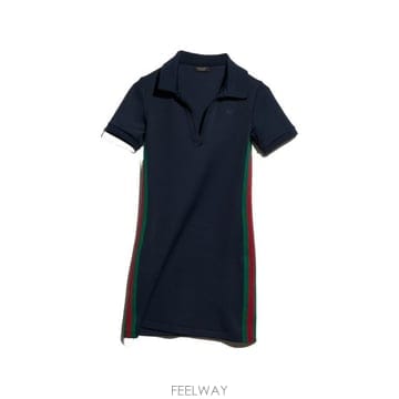 GUCCI 26FW ���� �� ������ �� ��ư ���� �巹�� 872682 XJHYN4294 NAVY26FW ���� �� ������ �� ��ư ���� �巹�� 872682 XJHYN42