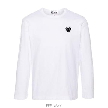 Comme des Garcons 26FW �ĵ������� ���� Ƽ���� AXT120 WHITE26FW �ĵ������� ���� Ƽ���� AXT120 WHITE