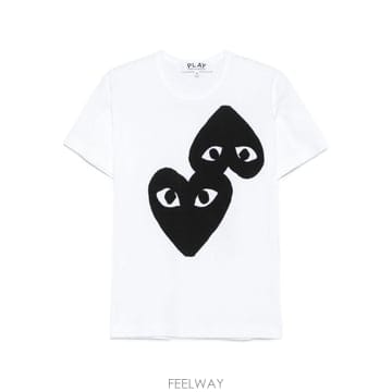 Comme des Garcons 26FW �ĵ������� ���� Ƽ���� AXT348 1 WHITE26FW �ĵ������� ���� Ƽ���� AXT348 1 WHITE