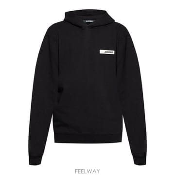 Jacquemus 26FW ��ũ���� �׷α׷� �ĵ� Ƽ���� HOM00247 AJ00126990 BLACK26FW ��ũ���� �׷α׷� �ĵ� Ƽ���� HOM00247 AJ00126990