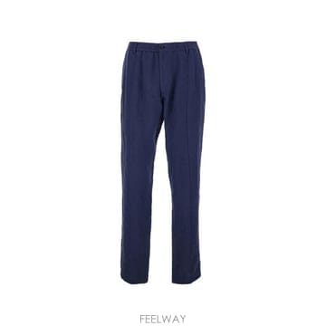 26FW 엠포리오 아르마니 스트레이트 팬츠 EM004672 TE10410UB094 NAVY