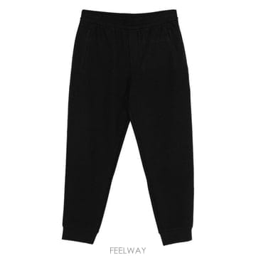 26FW 엠포리오 아르마니 스트레이트 팬츠 EM004535 AF13700FC293 BLACK
