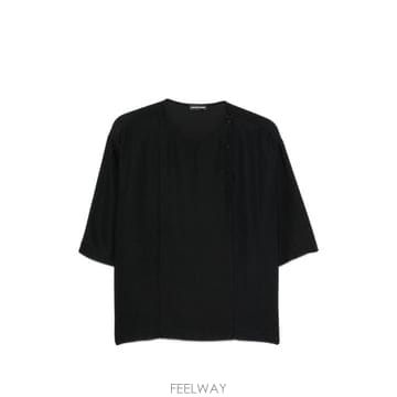 26FW 엠포리오 아르마니 민소매 티셔츠 EW004844 TE21431UC001 BLACK