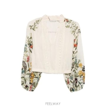 Alice & Olivia 26FW �ٸ��� �� �ø���� ���� CC606P13009 E256 ECRU26FW �ٸ��� �� �ø���� ���� CC606P13009 E256 ECRU