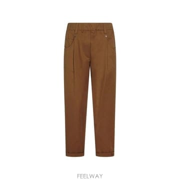 Brunello Cucinelli 26FW ���ڷ� ��ġ�ڸ� ��Ʈ����Ʈ ���� MP126P8417 C9812 BROWN26FW ���ڷ� ��ġ�ڸ� ��Ʈ����Ʈ ���� MP126P8417 C981