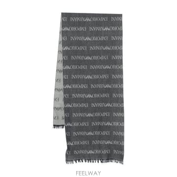 26FW 엠포리오 아르마니 머플러 스카프 EM004238 AF21541FB018 GREY
