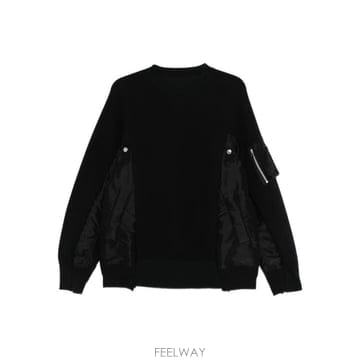 Sacai 26FW ��ī�� ������ SCM 326 002 BLACK26FW ��ī�� ������ SCM 326 002 BLACK