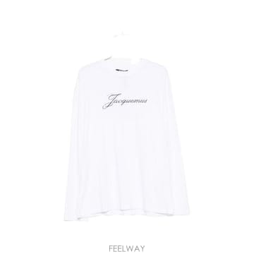 26FW 자크뮈스 반팔 티셔츠 TSU00351 AJ00289100 WHITE