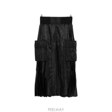 Sacai 26FW ��ī�� �̵� ��ĿƮ 26 08584 001 BLACK26FW ��ī�� �̵� ��ĿƮ 26 08584 001 BLACK