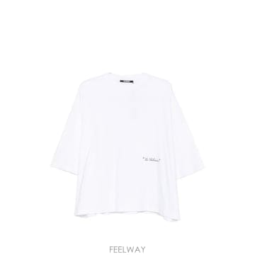 Jacquemus 26FW ��ũ���� ���� Ƽ���� TSU00361 AJ002891PE WHITE26FW ��ũ���� ���� Ƽ���� TSU00361 AJ002891PE WHITE