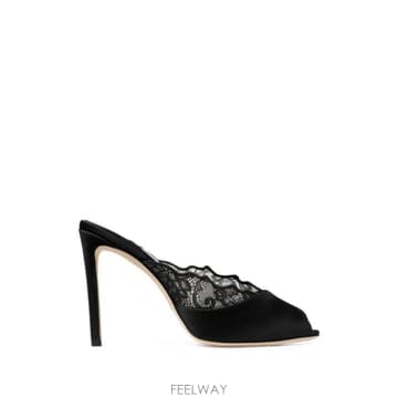 Jimmy Choo 26FW ������ �� ������ BRIGITTEMULE100 WANBLACK BLACK26FW ������ �� ������ BRIGITTEMULE100 WANBLACK BLACK