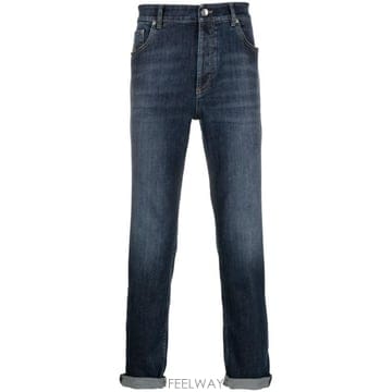 Brunello Cucinelli 26FW ���ڷ� ��ġ�ڸ� ����Ʈ����Ʈ ���� ���� M283PD3210 C1468 NAVY26FW ���ڷ� ��ġ�ڸ� ����Ʈ����Ʈ ���� ���� M283PD32