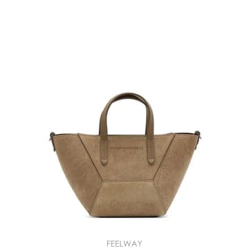 Brunello Cucinelli 26FW ���ڷ� ��ġ�ڸ� �����̵� BC Duo �̴� �� MBDLD2675P C9793 BEIGE26FW ���ڷ� ��ġ�ڸ� �����̵� BC Duo �̴� �� MBDLD26
