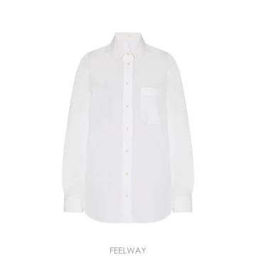 26FW 더로우 셔츠 10477 W4280VWH WHITE