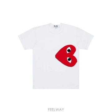 Comme des Garcons 26FW �ĵ������� ���� Ƽ���� AXT345D 1 WHITE26FW �ĵ������� ���� Ƽ���� AXT345D 1 WHITE