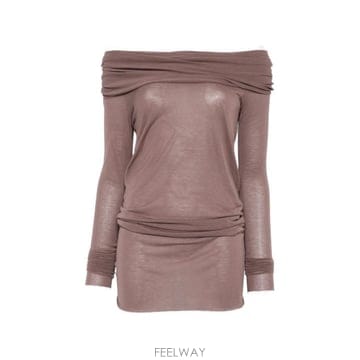 Rick Owens 26FW �� ������ ���� Ƽ���� RP02F5208 JS86 BROWN26FW �� ������ ���� Ƽ���� RP02F5208 JS86 BROWN