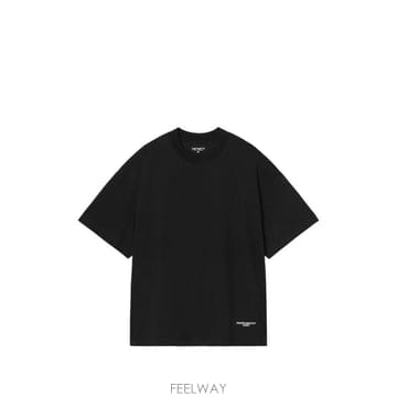 Carhartt 26FW Į��Ʈ WIP ���� Ƽ���� I037112 0D2XX BLACK26FW Į��Ʈ WIP ���� Ƽ���� I037112 0D2XX BLACK