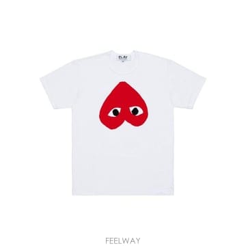 Comme des Garcons 26FW �ĵ������� ���� Ƽ���� AXT346D 1 WHITE26FW �ĵ������� ���� Ƽ���� AXT346D 1 WHITE