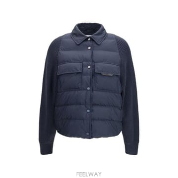 Brunello Cucinelli 26FW ���ڷ� ��ġ�ڸ� ���Ϸ� �ٿ� ��Ŷ MD5987696P C8901 NAVY26FW ���ڷ� ��ġ�ڸ� ���Ϸ� �ٿ� ��Ŷ MD5987696P C89