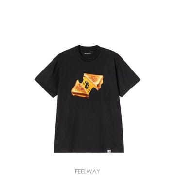 26FW 칼하트 WIP 반팔 티셔츠 I036882 89XX BLACK