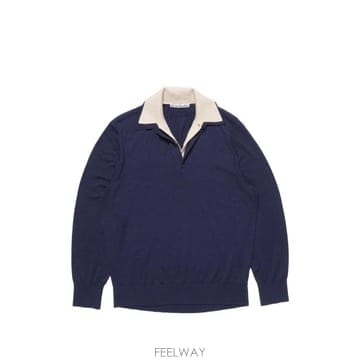 Acne 26FW ��ũ�� ��Ʃ��� ���� Ƽ���� A60591 AER NAVY26FW ��ũ�� ��Ʃ��� ���� Ƽ���� A60591 AER NAVY