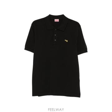 26FW 겐조 폴로 티셔츠 FG65PO159 4PU99J BLACK