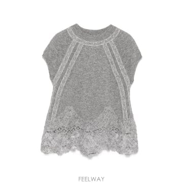 Ermanno Scervino 26FW �������� ����� �μҸ� Ƽ���� D495L307APT PYUN1704 GREY26FW �������� ����� �μҸ� Ƽ���� D495L307APT PYUN170