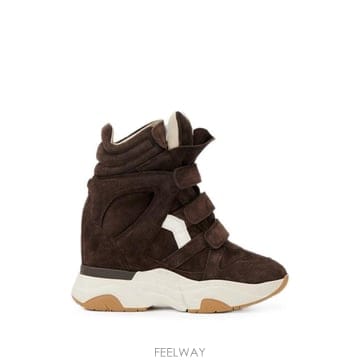 Isabel Marant 26FW ���ں����� �߽�Ű �����̵� ���� ����Ŀ�� BK0009FA B4E10S CLMW BROWN26FW ���ں����� �߽�Ű �����̵� ���� ����Ŀ�� BK0009FA